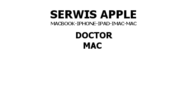 serwis apple
